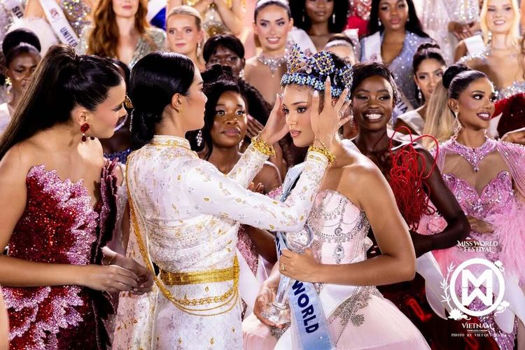 5 Momen Paling Mencuri Perhatian di Miss World 2026, Termasuk Kostum dengan Wajah Messi
