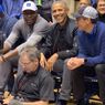 Nonton Basket, Barack Obama Pakai Sneakers Rp 1,33 Juta