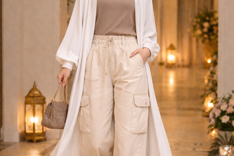 Cargo Baggy Jeans untuk Lebaran yang Lebih Edgy.