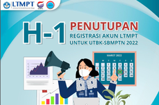 UTBK-SBMPTN 2022: Registrasi Akun LTMPT Ditutup Besok, Segera Daftar!