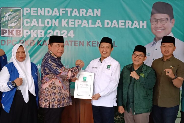 Wakil Bupati Kendal Daftar Bacabup lewat PKB, Ini Harapannya...