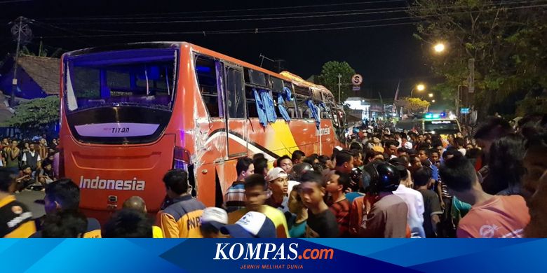 Kecelakaan Bus Di Kudus Diduga Karena Rem Blong