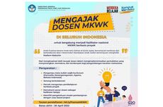 Hari Ini Terakhir, Lowongan Kerja Fasilitator Nasional MKWK dari Ditjen Dikti 