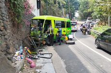 Usai "Outbond" Rombongan Siswa asal Sidoarjo Mengalami Kecelakaan