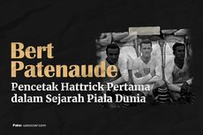 INFOGRAFIK: Bert Patenaude, Pencetak Hattrick Pertama dalam Sejarah Piala Dunia