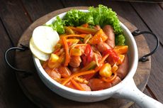 Resep Tumis Sosis Paprika, Lauk Praktis untuk Bekal