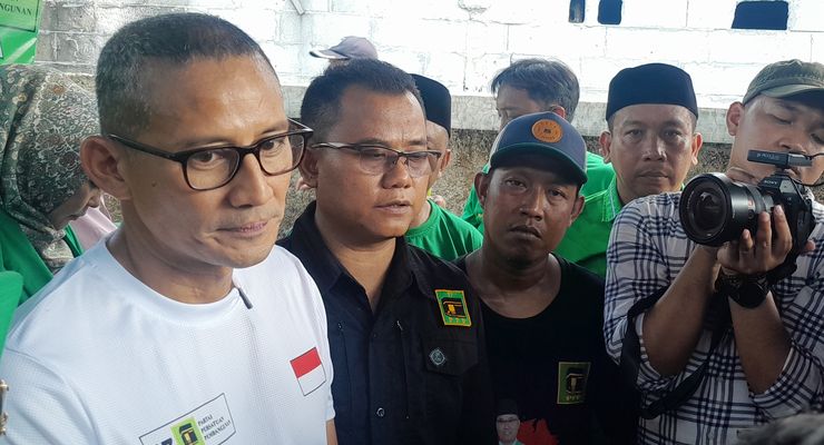 Sandiaga Enggan Tanggapi Ganjar soal Jenderal Mencla-mencle