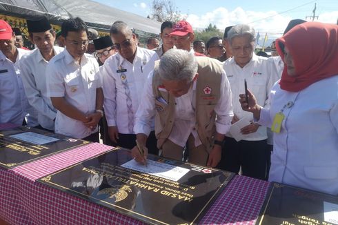 Ganjar Resmikan 8 Bangunan Publik Pascagempa Palu, Sigi, dan Donggala