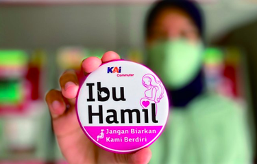 PIN khusus ibu hamil untuk naik KRL