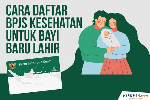 INFOGRAFIK: Cara Daftar BPJS Kesehatan untuk Bayi Baru Lahir