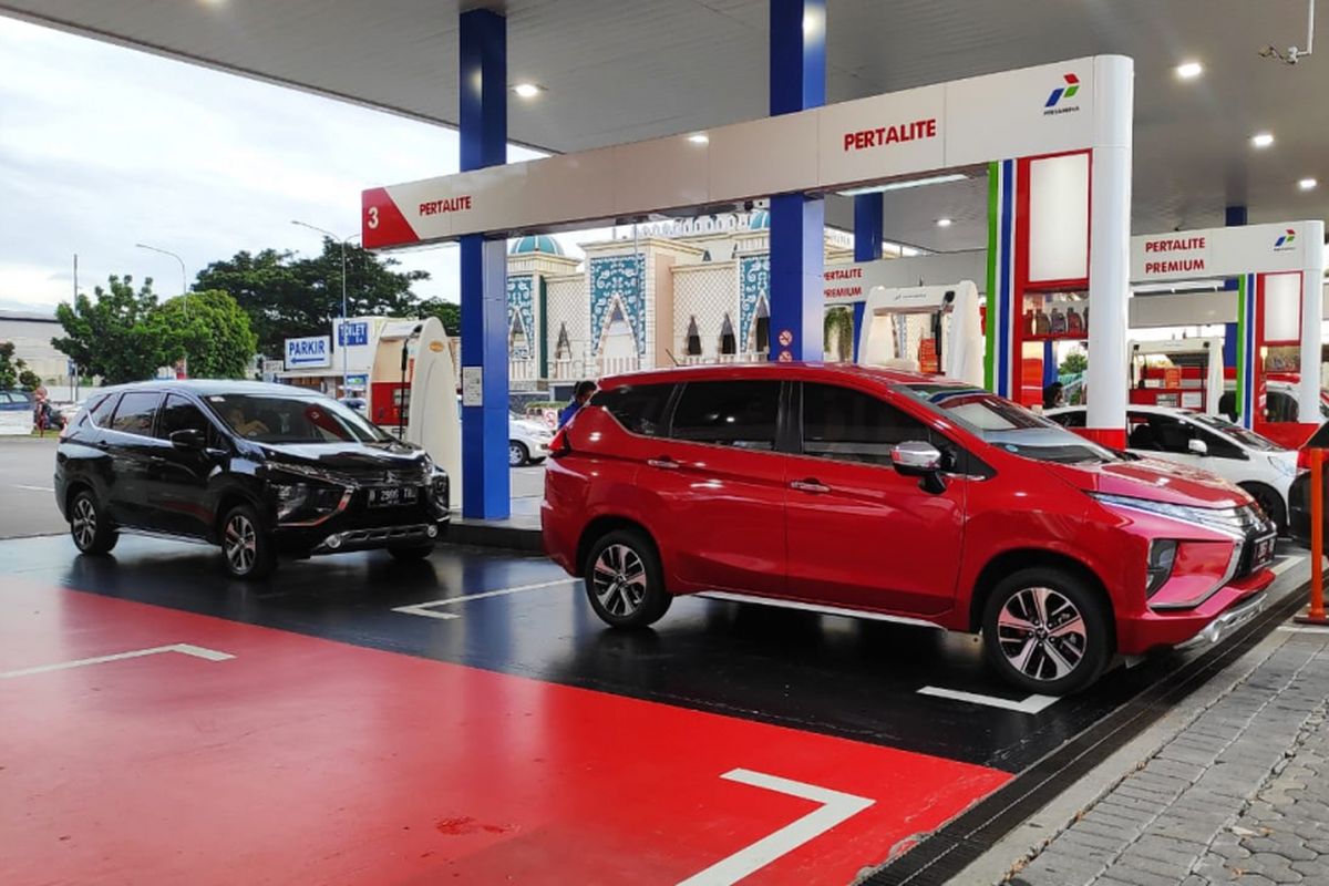 Komparasi BBM rute Trans Jawa menggunakan 2 unit Mitsubishi Xpander AT