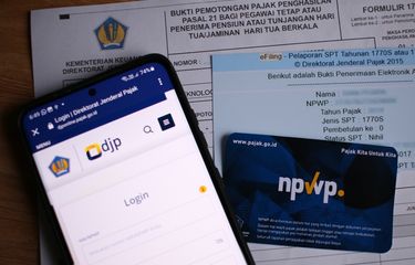 Ilustrasi pelaporan SPT Tahunan. Wajib pajak tertentu boleh tidak lapor SPT Tahunan karena ada sistem Coretax.