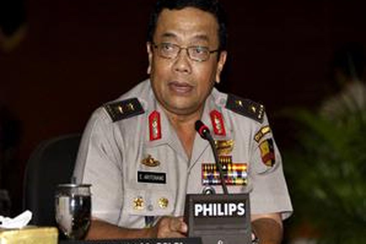 Kadiv Humas Mabes Polri, Irjen Pol Edward Aritonang.