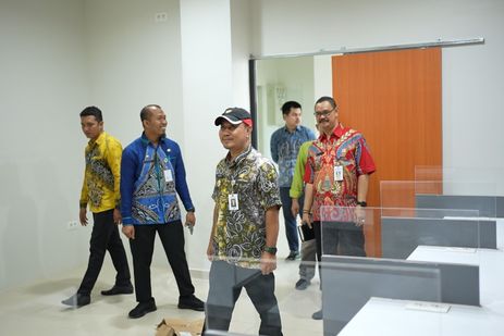 Tinjau Progres MPP HST, Pjs Bupati Faried Rencanakan Soft Launching pada Desember 2024