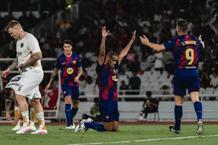 Hasil DRX World Legends Vs Barcelona Legends 0-3, Menghibur di SUGBK
