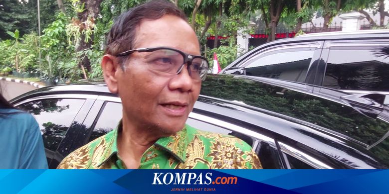 Momen Mahfud Gagal Hindari Wartawan karena Sopir Tak Ada di Mobil