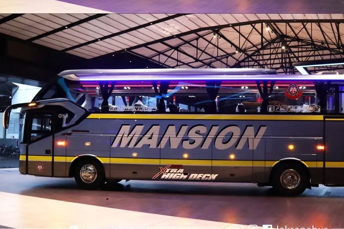 bus AKAP baru PO Mansion