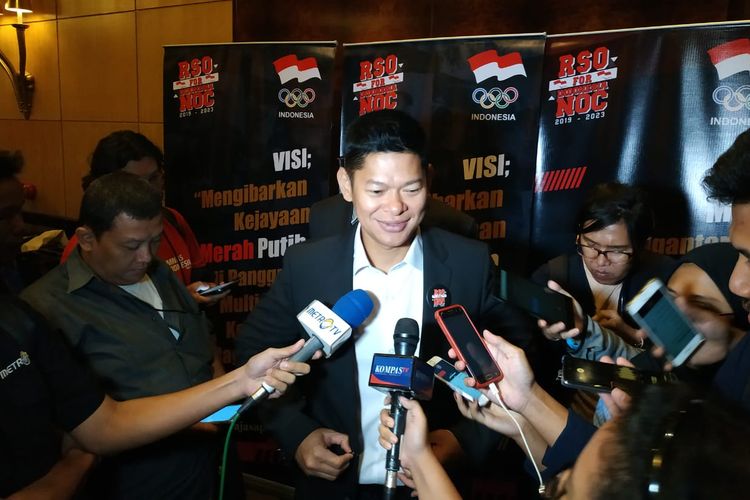 Raja Sapta Oktohari resmi mendeklarasikan diri sebagai bakal calon Ketua Umum Komite Olimpiade Indonesia (KOI) periode 2019-2023.