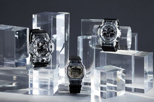 3 Jam Tangan G-Shock Semi Transparan, Rilis Kapan?