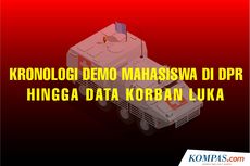 INFOGRAFIK: Kronologi Demo Mahasiswa di DPR hingga Data Korban Luka