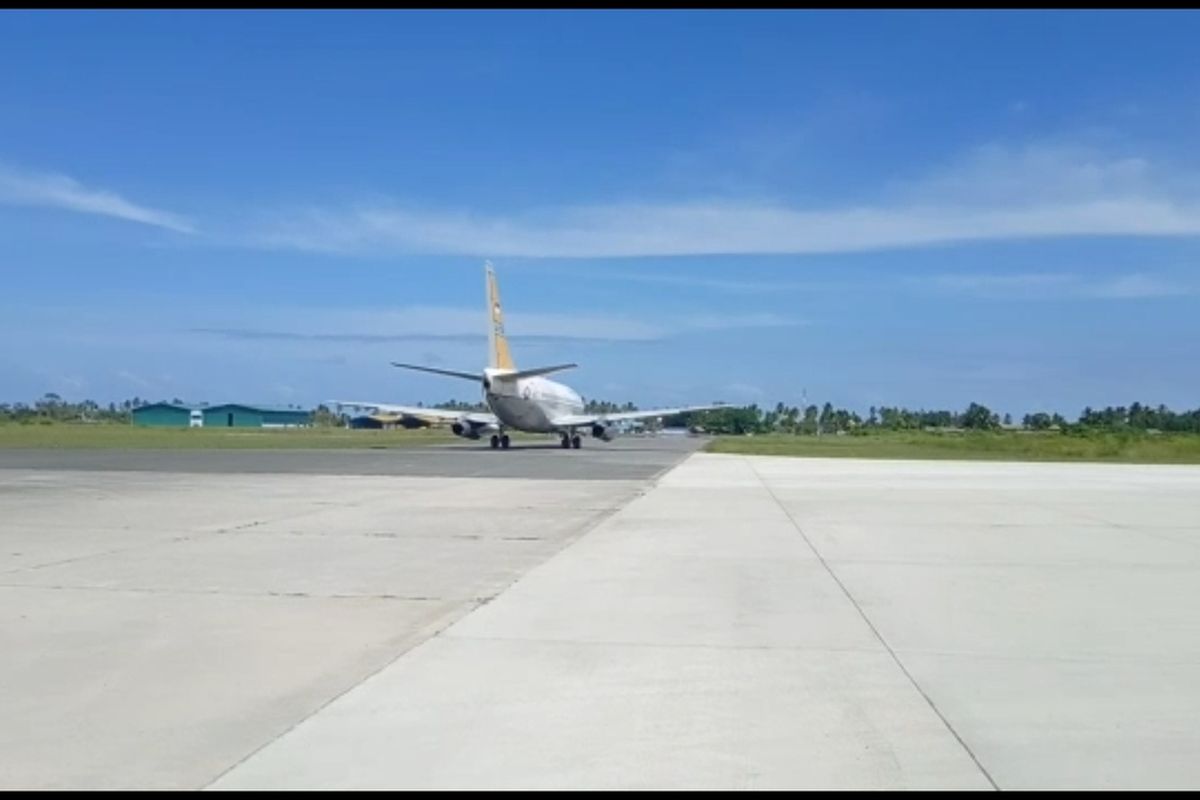 Tepat pukul 14.10 WIB seluruh pesawat TNI AU yang mengakut sebagian WNI dari Wuhan dan 47 tim penjemput sudahbtake off dari Bandara Lanud Raden Sadjad menuju ke Bandara Halim Perdana Kusuma, Jakarta. Dan diperkirakan akan tiba di Halim Perdana Kusuma 15.10 WIB, Sabtu (15/2/2020).