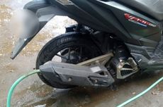 Langkah Darurat Saat Knalpot Motor Kemasukan Air