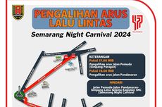 Semarang Night Carnival, Lalu Lintas di Jalan Pemuda dan Jalan Pandanaran Dialihkan