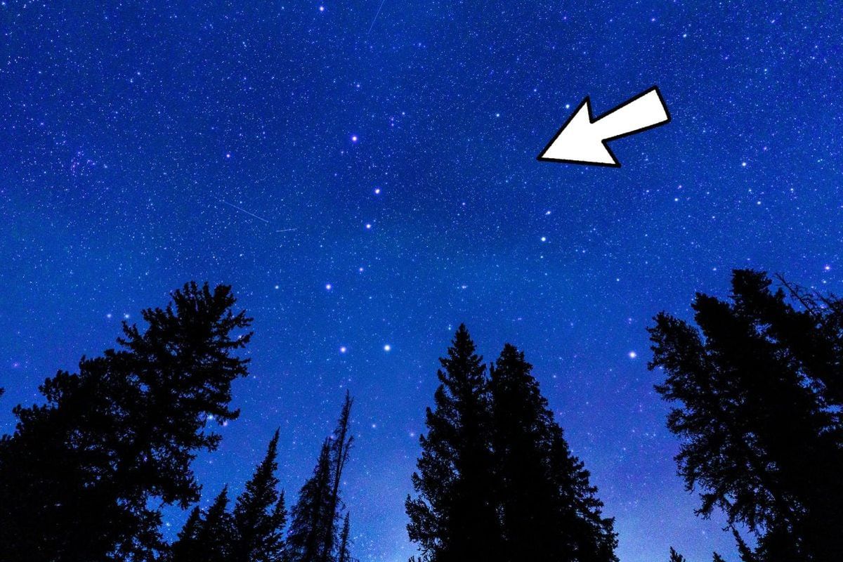 Lokasi supernova atau ledakan bintang di bulan Mei yang akan tampak seperti munculnya bintang baru.