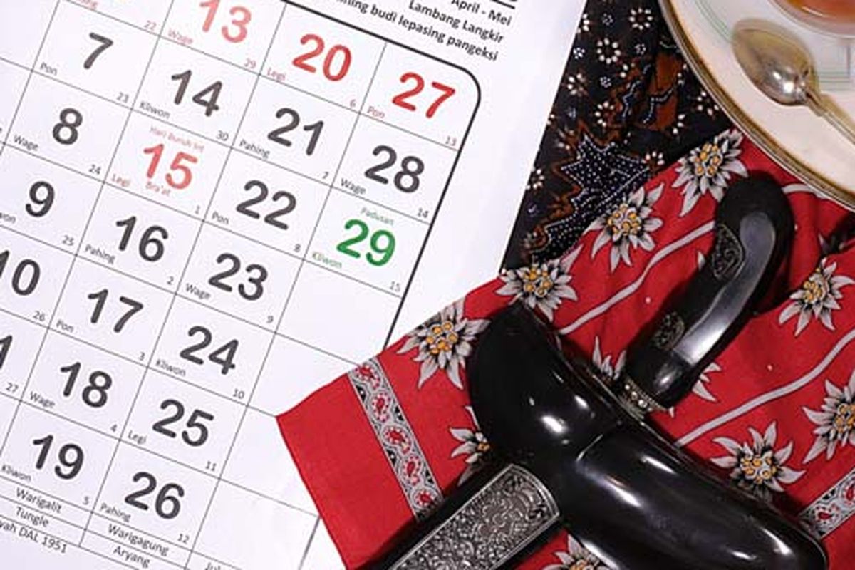Malam ini sudah memasuki tanggal 1 Suro 1959 Dal dalam dalam kalender Jawa. Cek kalender Jawa bulan Suro 2025.
