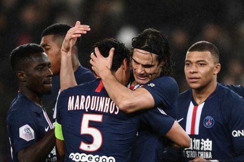 PSG Vs Bordeaux, Les Parisiens Menang Tipis