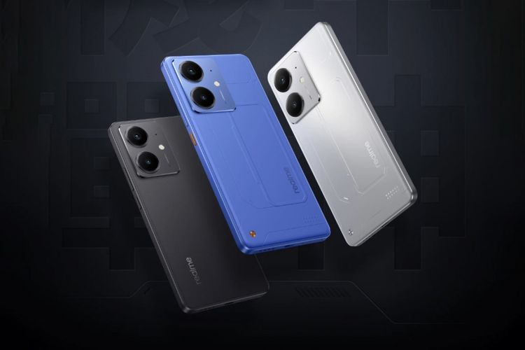 Di China, Realme Neo 7 SE tersedia dalam pilihan warna putih, biru, dan hitam.