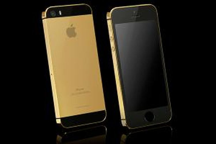 iPhone 5S emas kuning