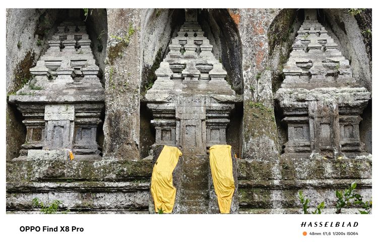 Melihat Pura Gunung Kawi Tampaksiring Lebih Dekat lewat Kamera Periskop Oppo Find X8 Pro