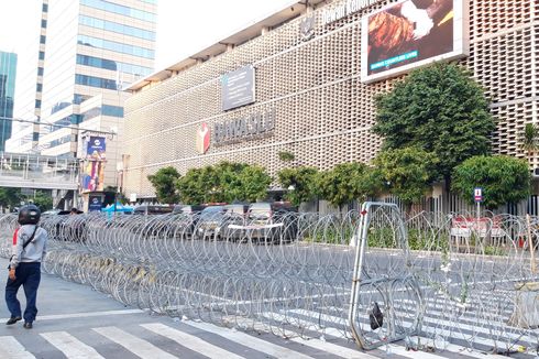 Situasi Terkini di Bawaslu Kondusif, Jalan MH Thamrin Arah Bundaran HI Dibuka