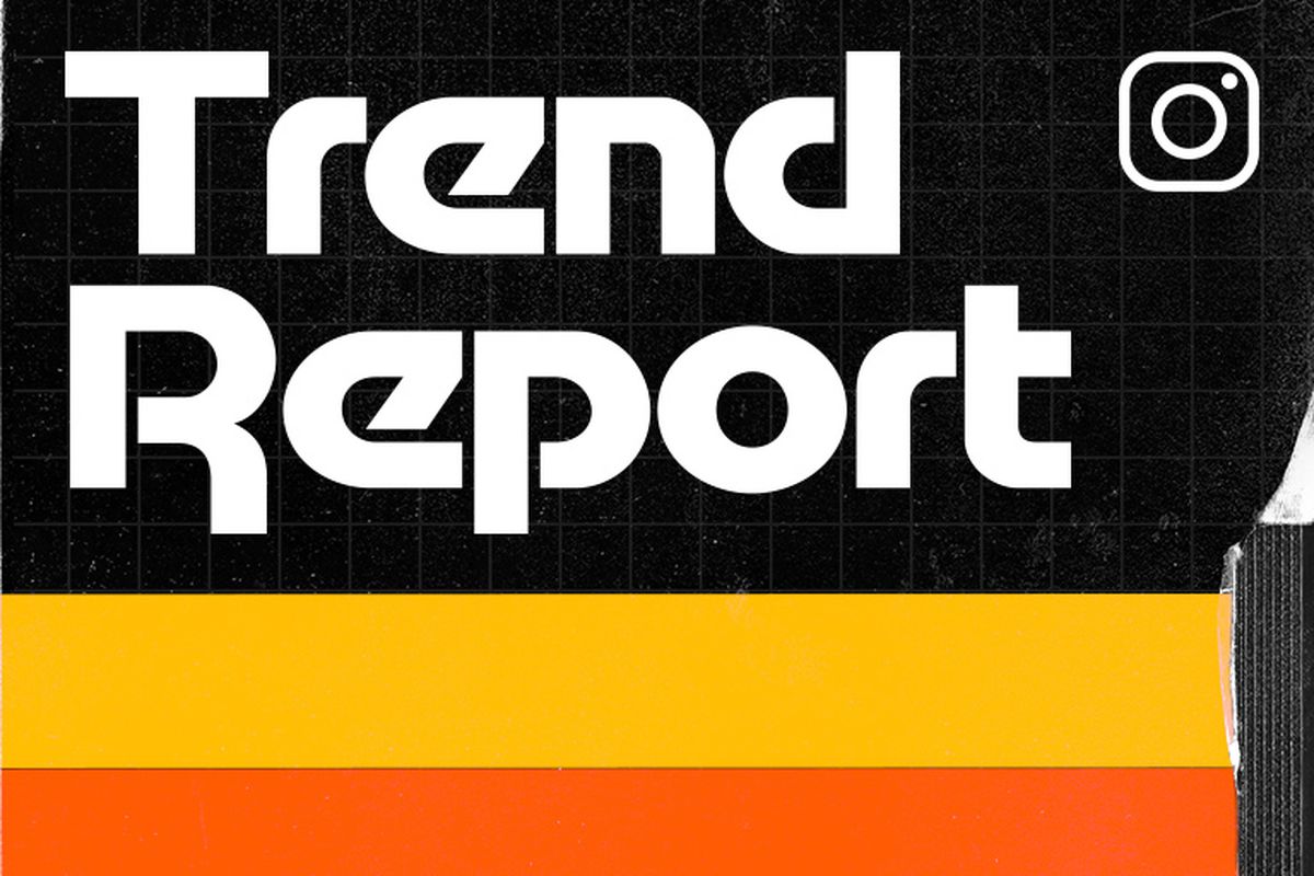 Ilustrasi Instagram Trend Report 2022.