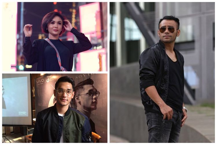 Kolase foto Yuni Shara, Judika, Afgan Syahreza. Mereka adalah musisi yang kehilangan pekerjaan sebagai dampak dari virus corona