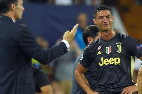 27 September, UEFA Umumkan Hukuman untuk Ronaldo