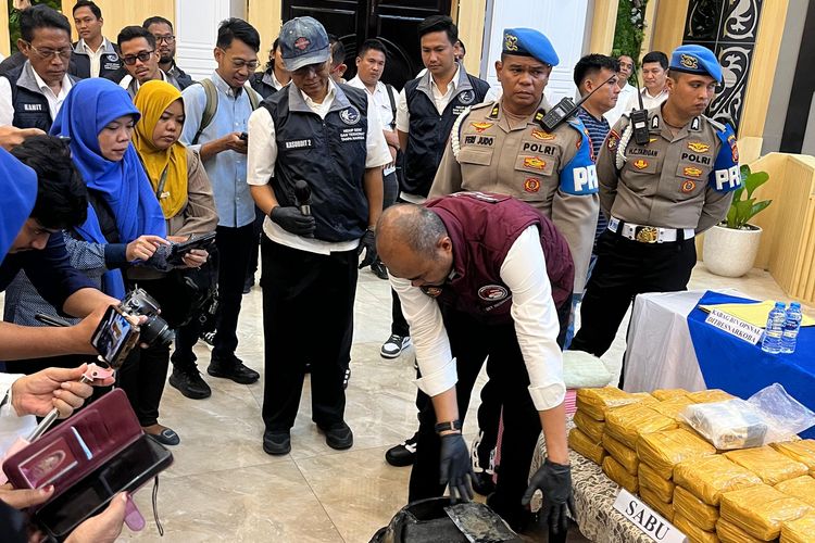 Polda Sumut Gagalkan dan Sita 151 Kg Ganja dan 72 Kg Sabu Jaringan Internasional