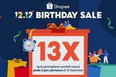 Shopee Catat Peningkatan Penjualan 13 Kali Lipat pada Puncak Shopee 12.12 Birthday Sale