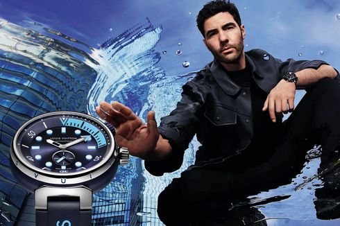 Pertama, Arloji The Street Diver Louis Vuitton Dipakai Tahar Rahim