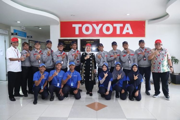 Sebanyak 70 persen pemagang TMMIN berkesempatan bekerja di Toyota.