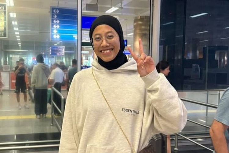 Megawati Hangestri Pertiwi tiba di Turki untuk memperkuat klub barunya, Manisa BBSK. (Tangkapan Layar Unggahan Instagram Manisa BBSK).