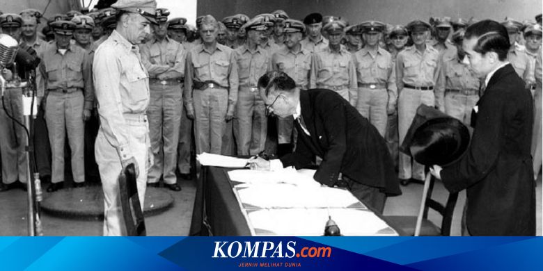Hari Ini Dalam Sejarah Jepang Menyerah Kepada Sekutu Perang Dunia Ii Berakhir Halaman All Kompas Com