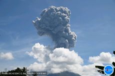 Gunung Ibu Kembali Alami Erupsi, Kolom Abu Setinggi 3.000 Meter