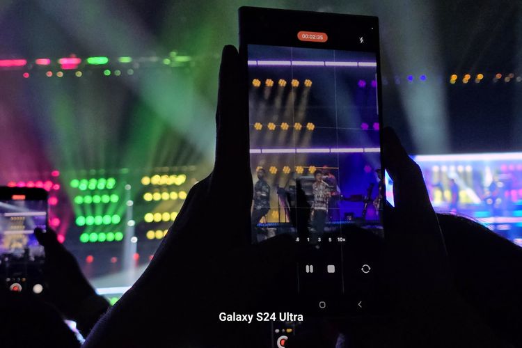 Membawa Samsung S24 Ultra untuk mengabadikan konser Bruno Mars di Bangkok, Thailand