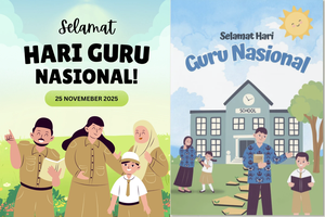 100 Ucapan Hari Guru Nasional 25 November Paling Menyentuh, Cocok untuk Guru Favoritmu