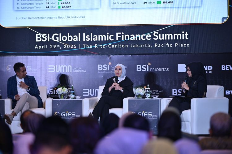 BSI GIFS 2025 menghadirkan sejumlah figur publik nasional, di antaranya ustadz dan ulama Habib Jafar, perencana finansial Rista Zwestika, dan dokter dan aktivis kesehatan dr Reisa Broto Asmoro.