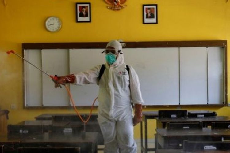 (Foto ilustrasi) Setelah sekolah diliburkan dan warga dianjurkan diam di rumah guna menghambat penularan virus corona. 