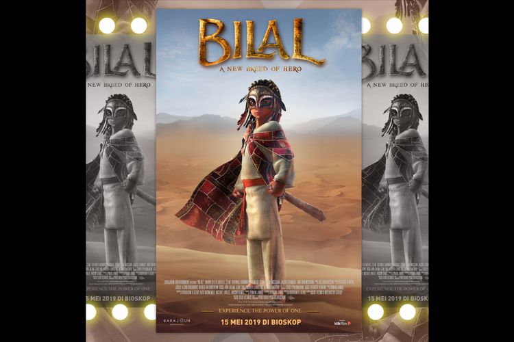 Poster film animasi Bilal.