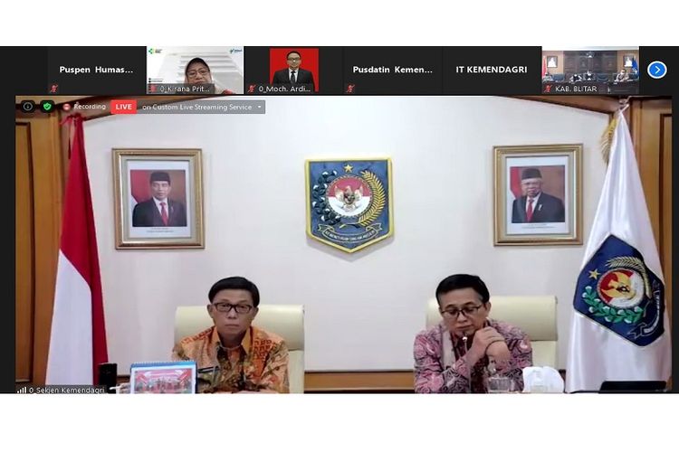 Kemendagri ungkap strategi percepatan dan realisasi APBD Tahun Anggaran 2021 